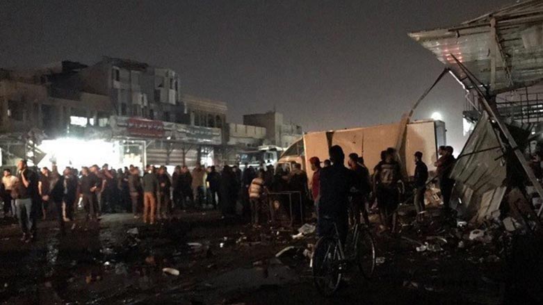 له‌ به‌غدا ته‌قينه‌وه‌ى بارهه‌ڵگرێك ده‌يان كوژراو و بريندارى لێكه‌وته‌وه‌