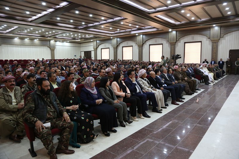بارزانى: تا هێزی نایاسایی لە شنگال بمێننەوە ئاوەدان ناکرێتەوە