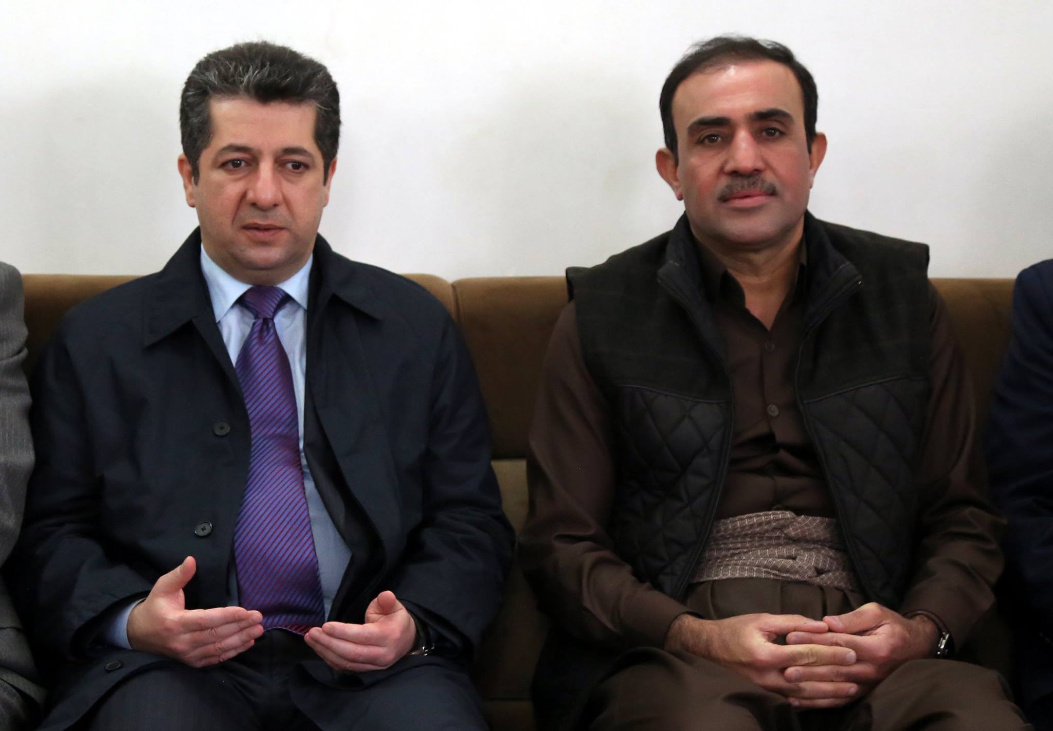 Mesrûr Barzanî beşdarî şîniya Hacî Feqê Îsmaîl bû