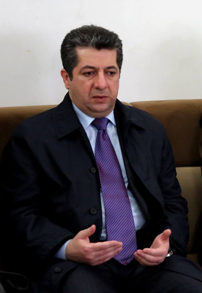 Mesrûr Barzanî beşdarî şîniya Hacî Feqê Îsmaîl bû