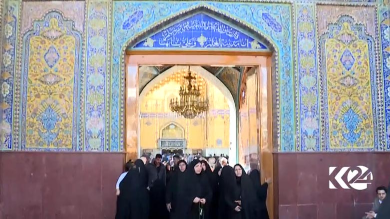 لێشاوی زیارەتكاران بۆ شاری نەجەف بەردەوامە