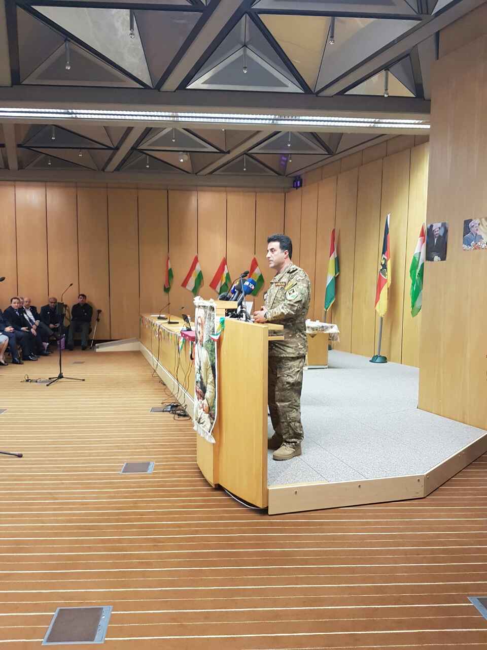 کۆنفرانسی هاوبەشی وەزارەتی پێشمەرگە و بنکەی لالش لە ئەلمانیا بەرێوەدەچێت