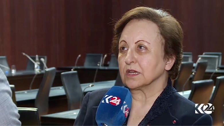 شيرين عيبادى: ژنانی پێشمه‌رگه‌ جێگه‌ی شانازی هه‌موو ژنانی رۆژهه‌ڵاتی ناوه‌ڕاستن