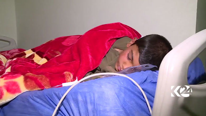 المصابون يتلقون علاجات خاصة بالهجمات الكيماوية