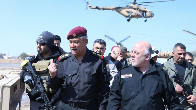 العبادي في الموصل ويتوعد داعش بالهزيمة