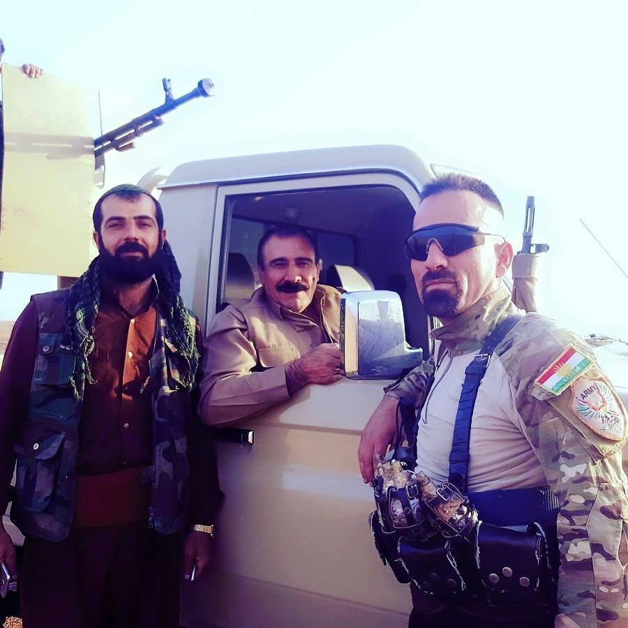 حەمە رامبۆی كوردی نازناوێكی جیھانی لە شەڕی دژی داعش