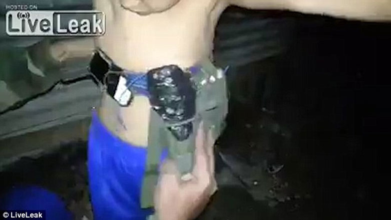 داعش پشتێنی بۆمبەڕێژكراو بە منداڵێكی 7 ساڵی دەبەستێتەوە