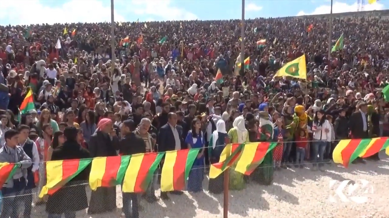 له‌ رۆژئاواى كوردستان به‌ جۆش و خرۆشه‌وه‌ ئاهه‌نگه‌كانى نه‌ورۆز ئه‌نجامدران