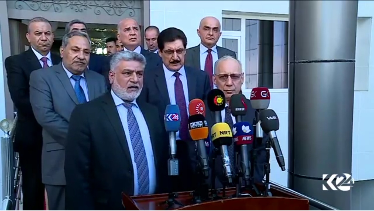 شاندى هه‌رێم له‌گه‌ڵ ره‌وتى سه‌در له‌ كۆبوونه‌وه‌دان