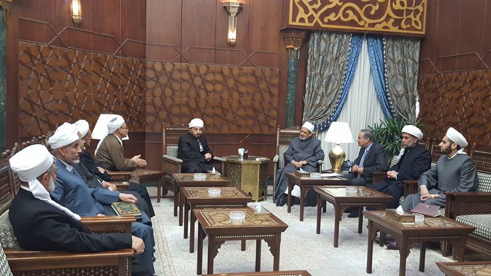 شاندێكی زانایانی ئایینی كوردستان سه‌ردانی شێخی ئه‌زهه‌ر و موفتی میسر ده‌كه‌ن
