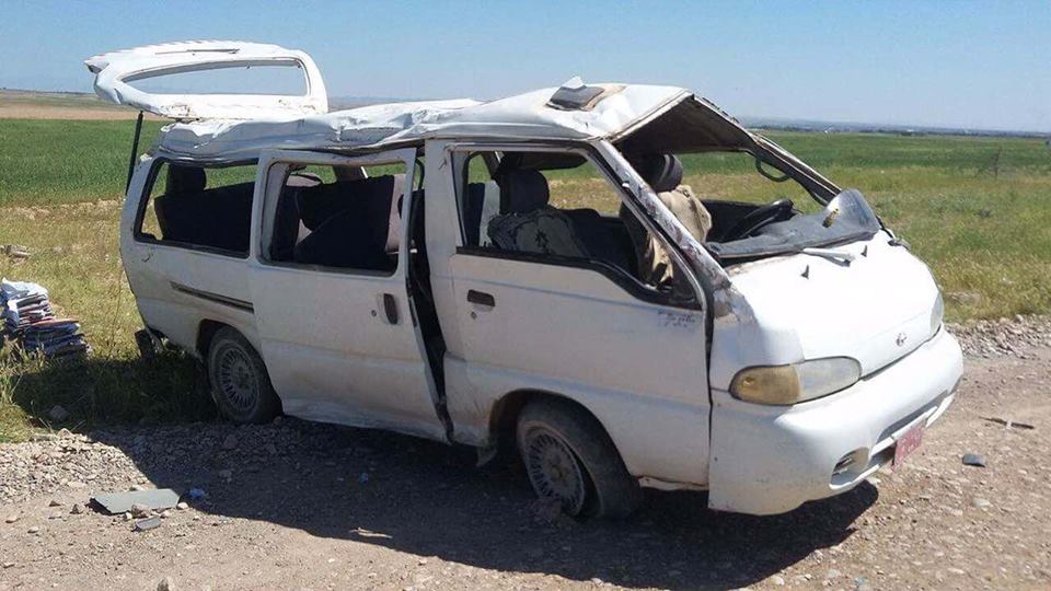 لە رووداوێكی ھاتووچۆدا 14 قوتابی بوونە قوربانی