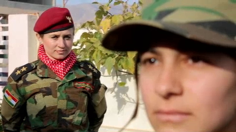 زنان کرد در صفوف مبارزان پیشمرگە