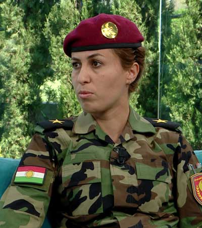 کوچر صالح دوسکی افسر نیروی پیشمرگە کردستان