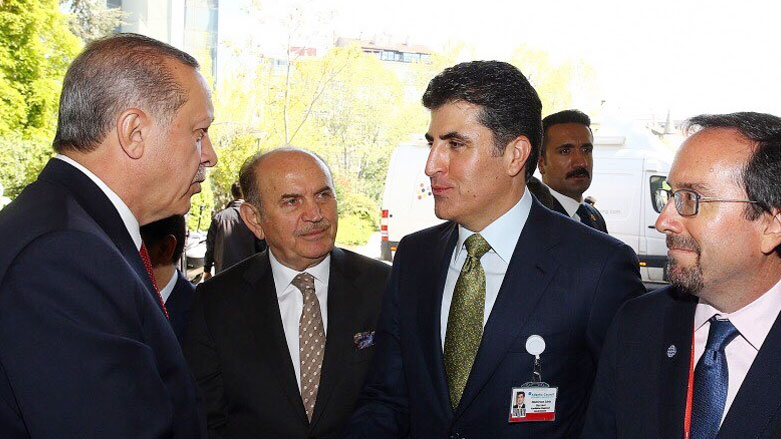 اردوغان لنيجيرفان بارزاني: مستاءون من "خطأ سنجار" ومستعدون لمعالجة جرحاه