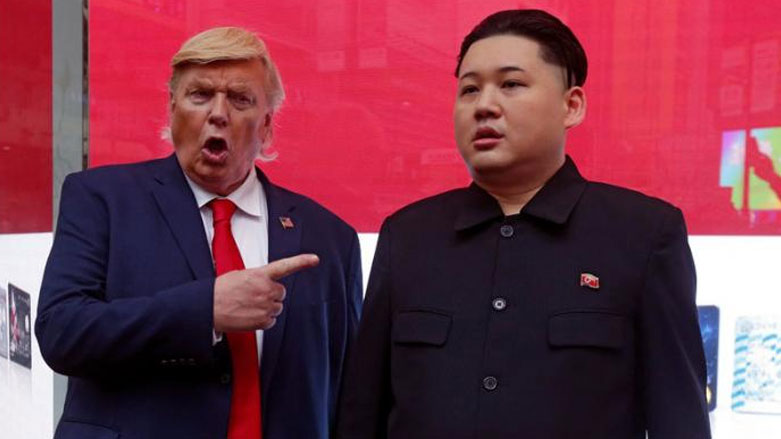 ترامب يداعب كيم - صورة من رويترز