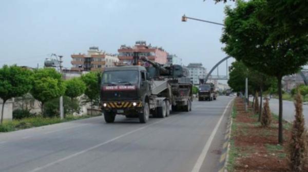 توركیا ھێزێكی سەربازی بۆ ناوچه‌ سنوورییه‌كانی له‌گه‌ڵ رۆژئاوای كوردستان ره‌وانه‌ كرد