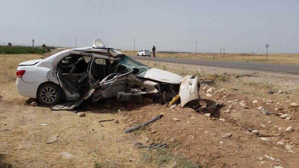 لە رووداوێكی ھاتووچۆدا 8 كەس بوونە قوربانی