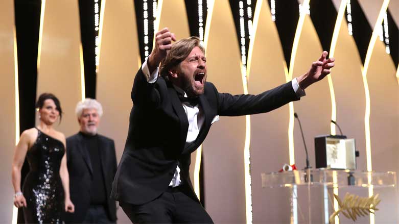 نخل طلایی هفتادمین جشنواره کن به کارگردان سوئدی تعلق گرفت