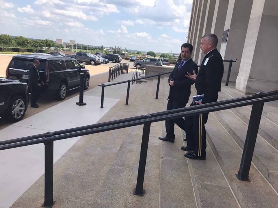 دیدار مشاور شورای امنیت اقلیم کردستان با دولتمردان امریکایی ادامە دارد