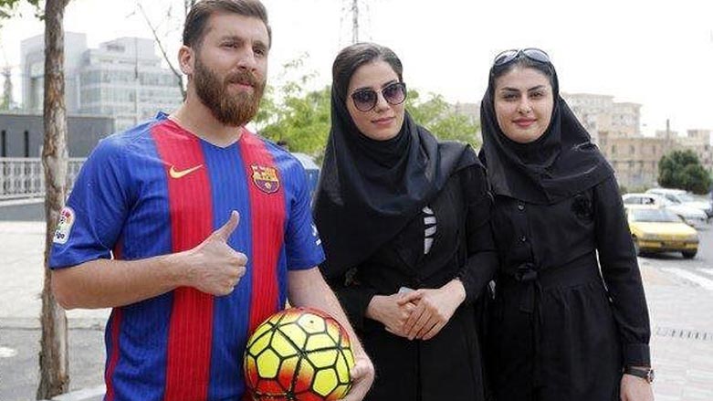 پۆلیس فریای "میسی ئێران" ده‌كه‌وێت