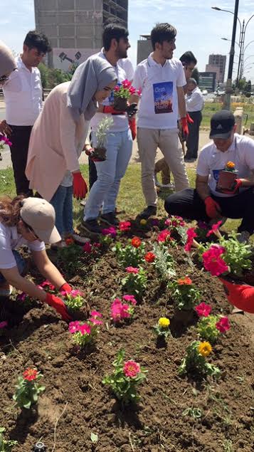 كوردستان تعزز وعيها البيئي بلمسات شبابية