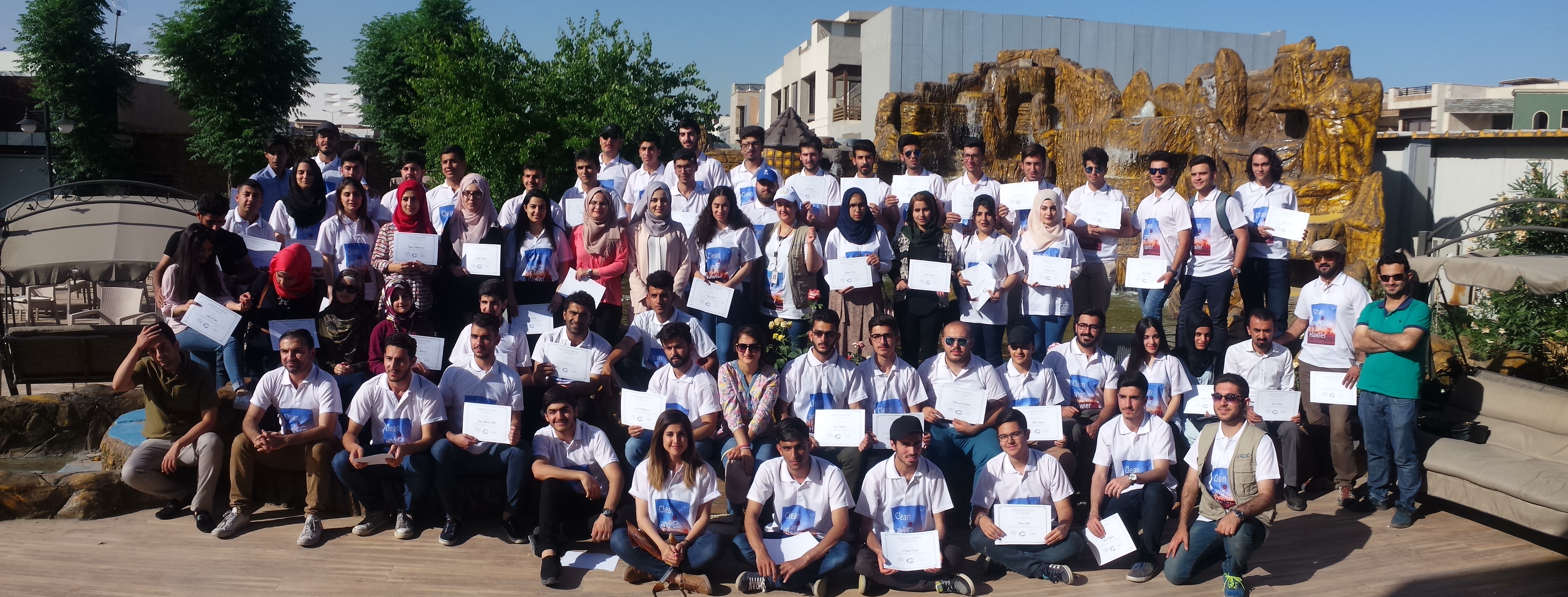 كوردستان تعزز وعيها البيئي بلمسات شبابية