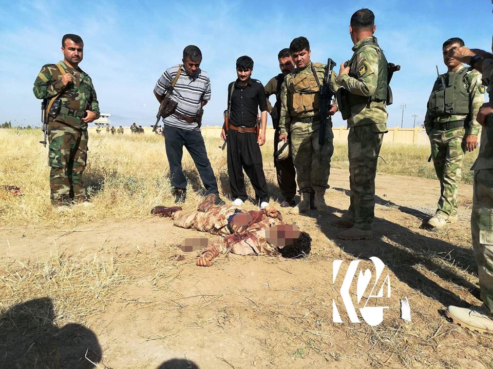 پێشمەرگە ھێرشێكی داعشی لە كەركووك تێكشكاند