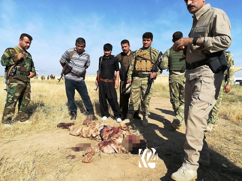 پێشمەرگە ھێرشێكی داعشی لە كەركووك تێكشكاند