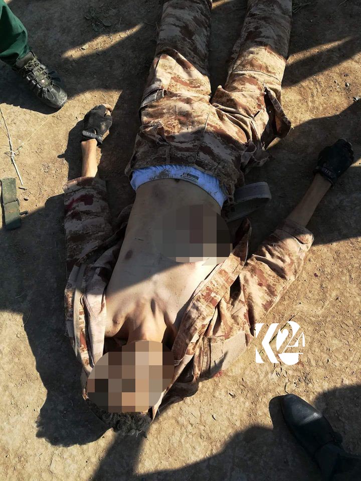 پێشمەرگە ھێرشێكی داعشی لە كەركووك تێكشكاند