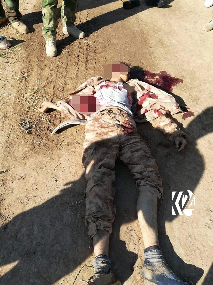 پێشمەرگە ھێرشێكی داعشی لە كەركووك تێكشكاند