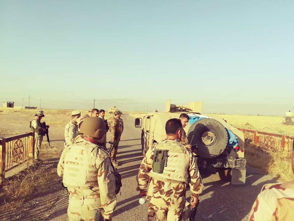 ھێزی پێشمەرگە گوندێكی لە باشووری كەركووك گەمارۆدا