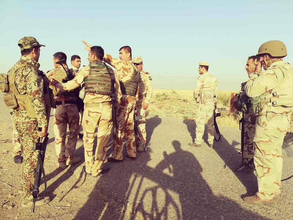 ھێزی پێشمەرگە گوندێكی لە باشووری كەركووك گەمارۆدا
