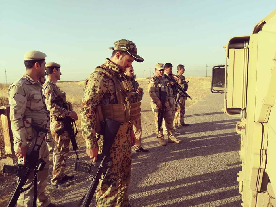ھێزی پێشمەرگە گوندێكی لە باشووری كەركووك گەمارۆدا