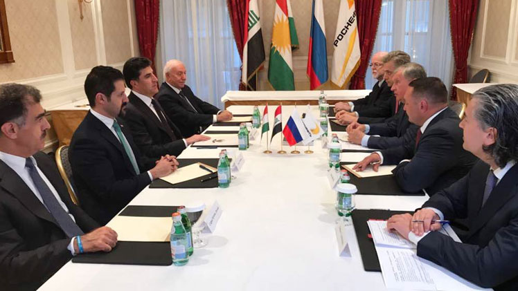 كوردستان تبدأ مشاورات نفطية على هامش "بطرسبورغ" في روسيا