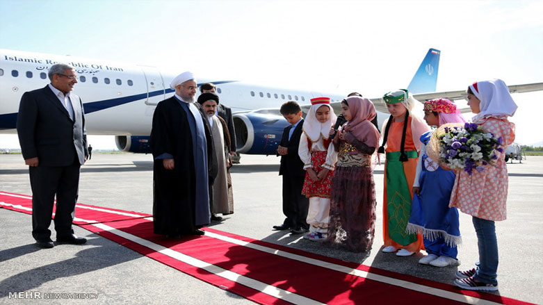 رۆحانی سەردانی ورمێ دەكات