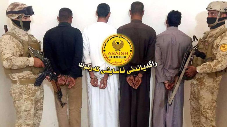 ئاسایشی كه‌ركووك 5 داواكراو ده‌ستگیر ده‌كات