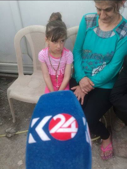  كچێكی كریستیان له‌ مووسڵ ئازادكرا و به‌ كه‌سوكاره‌كه‌ی شاد بووه‌وه‌