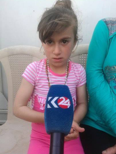  كچێكی كریستیان له‌ مووسڵ ئازادكرا و به‌ كه‌سوكاره‌كه‌ی شاد بووه‌وه‌