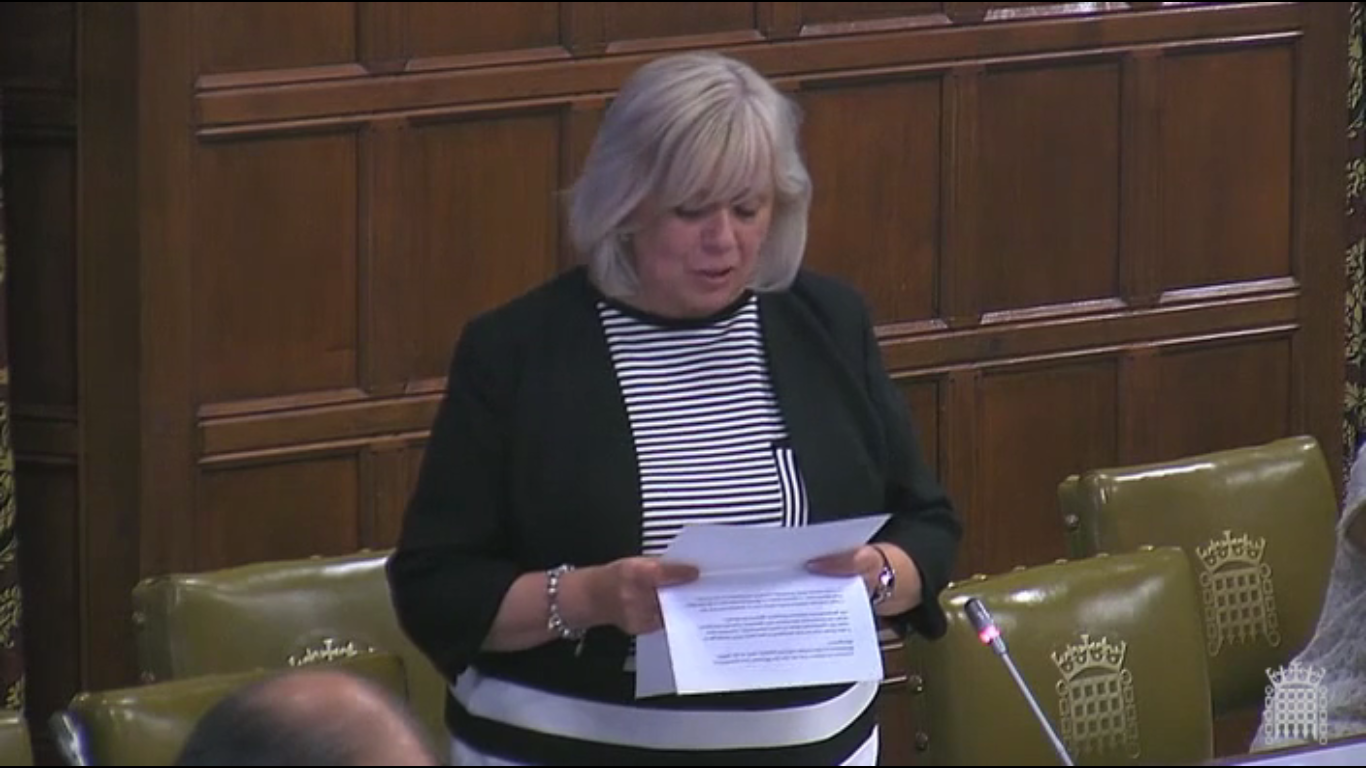 Mary Glindon, Labour Party MP from North Tyneside. 