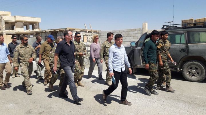 McGurk visits Raqqa, SDF amid growing tensions between US and Turkey