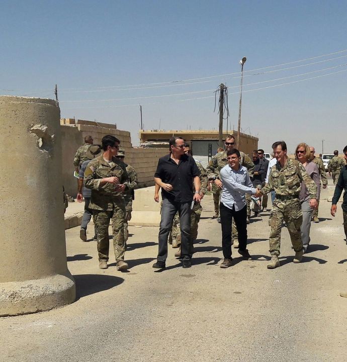 McGurk visits Raqqa, SDF amid growing tensions between US and Turkey