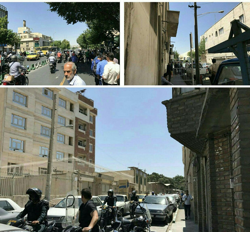تەقە لە پەرلەمانی ئێران كرا