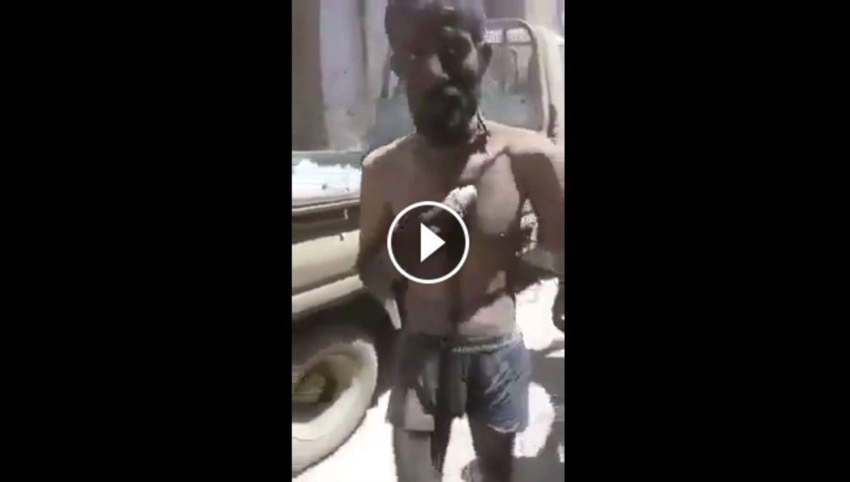 به‌ ڤيديۆ.. برسێتى بڕستى له‌م چه‌كدارانه‌ى داعش بڕيوه‌