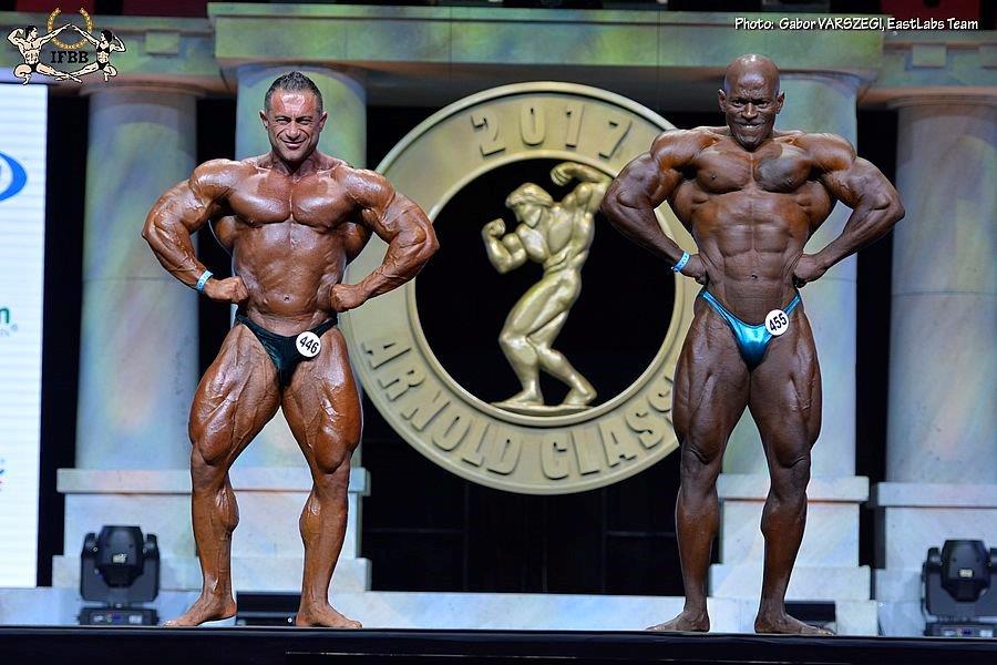 Ahmed Fauzi during his 2017 Amatuer Arnold Classic 100-kilogram category victory. (Photo: Gabor Varszegi)