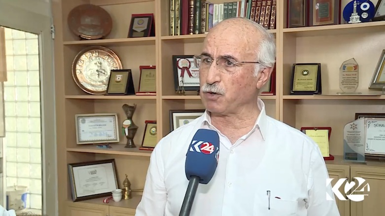 Misbah Hicri, a well-known Kurdish scholar from Sanliurfa Province, Kurdistan of Turkey. (Photo: Kurdistan 24)