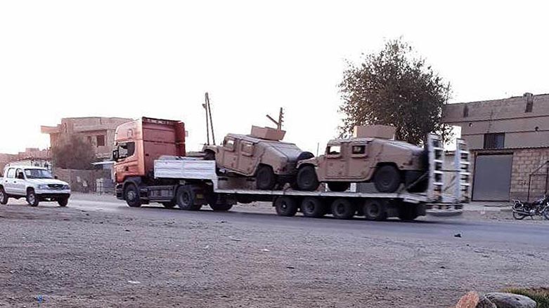 ئه‌مريكا 100 بارهه‌ڵگرى ديكه‌ پێداويستى سه‌ربازى ره‌وانه‌ى باكوورى سووريا كرد