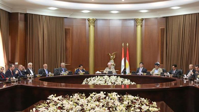 Civîna Serokê Herêma Kurdistanê Mesûd Barzan û aliyên di parlemento û hikûmeta Herêma Kurdistanê de / Hewlêrê 7 Hezîranê 2017