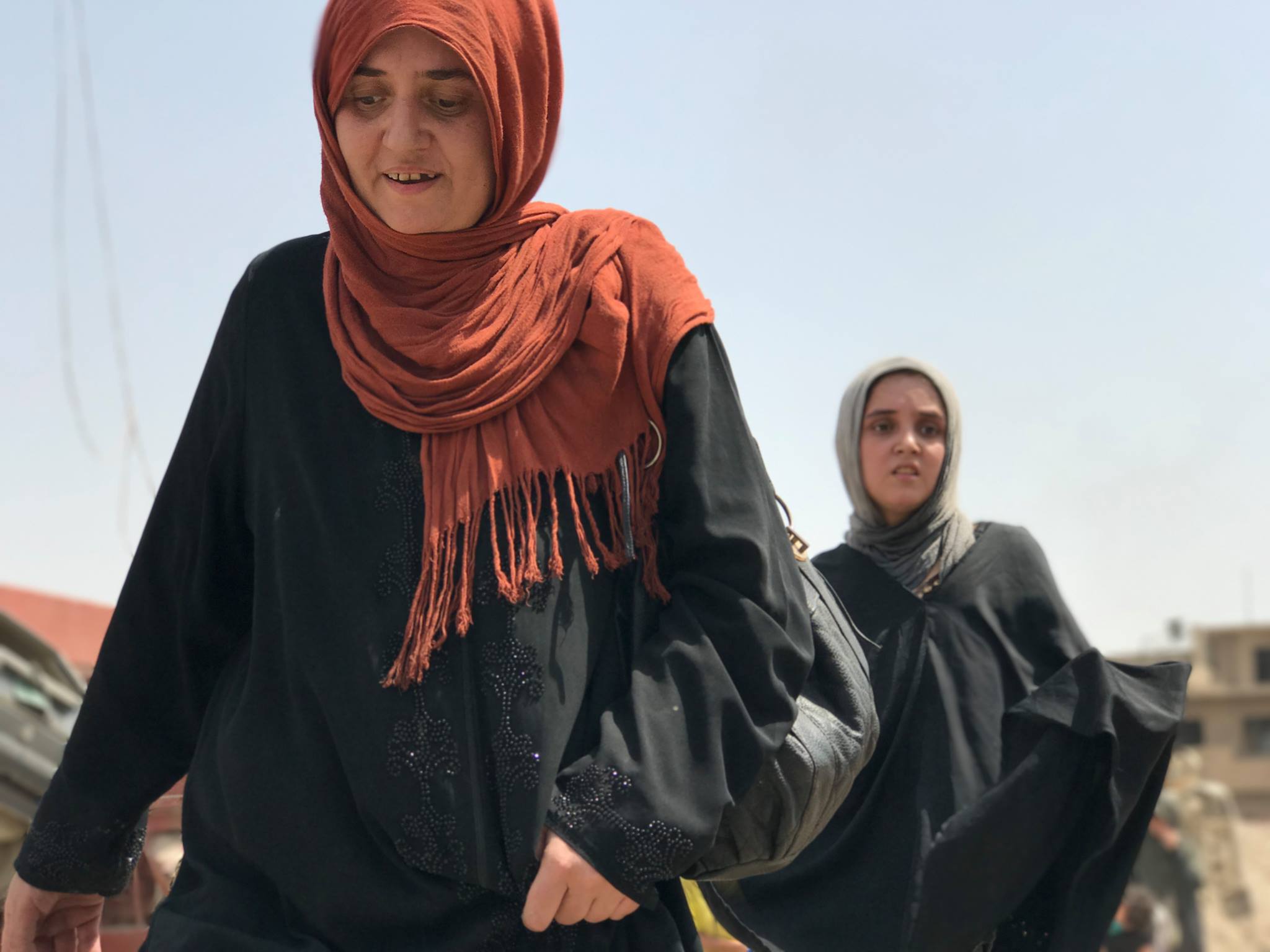 Civilians flee from the Islamic State (IS) controlled areas in the west of Mosul, northern Iraq. (Photo: Kurdistan24 / Zerdasht Hame)