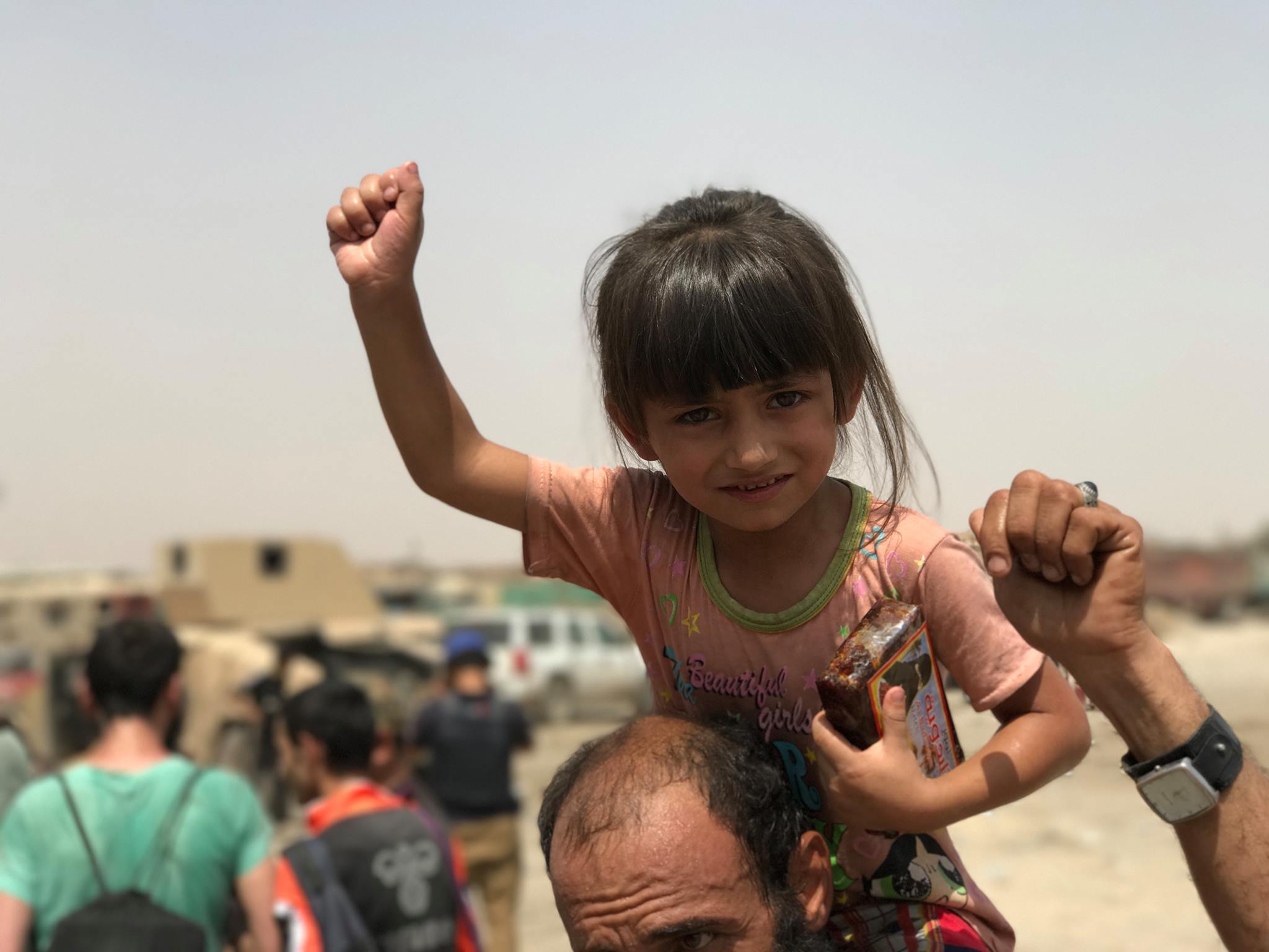Civilians flee from the Islamic State (IS) controlled areas in the west of Mosul, northern Iraq. (Photo: Kurdistan24 / Zerdasht Hame)