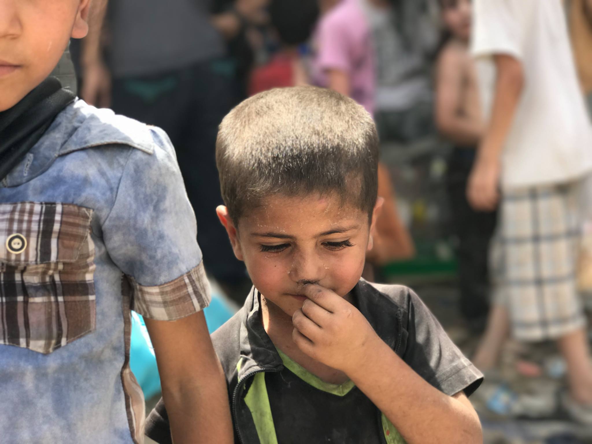 Civilians flee from the Islamic State (IS) controlled areas in the west of Mosul, northern Iraq. (Photo: Kurdistan24 / Zerdasht Hame)